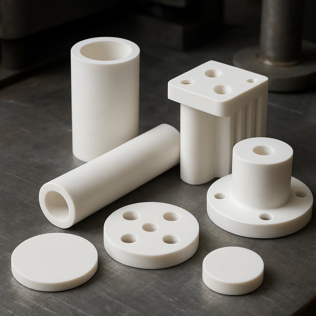 Image of alumina ceramic components in industrial use  is alumina ceramic durable