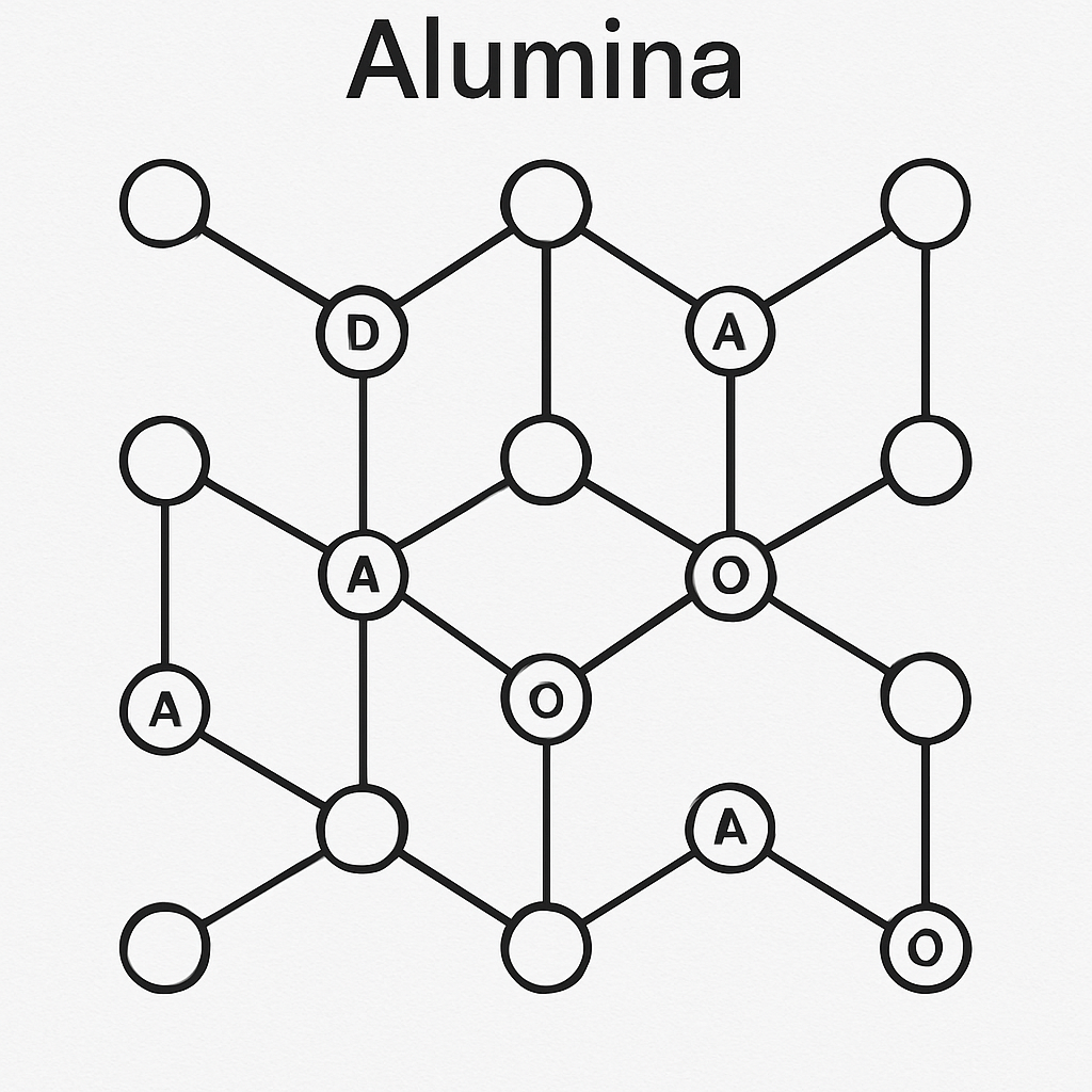 Alumina structure diagram