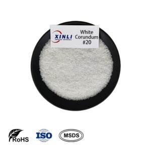 White fused alumina grits #20