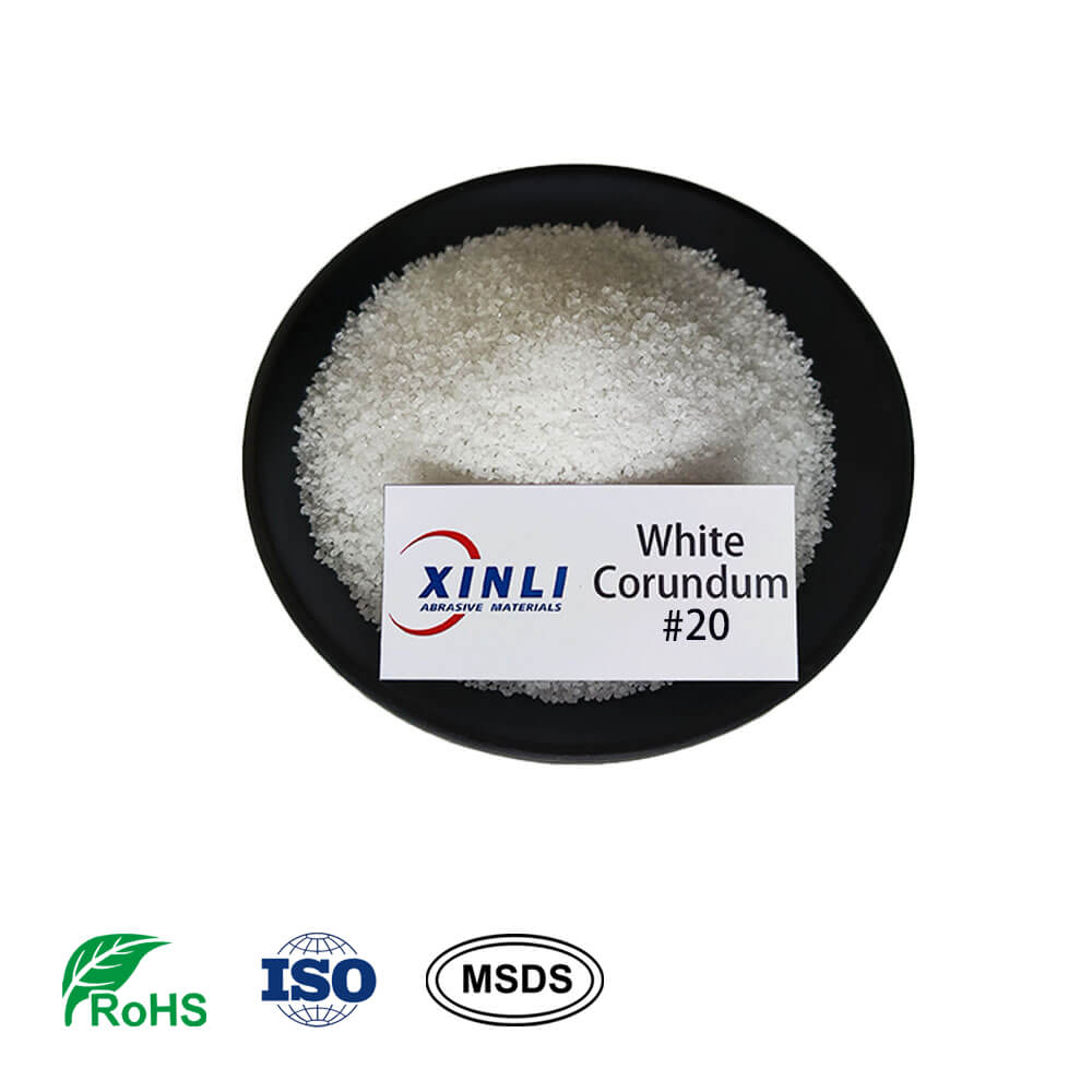 White Fused Alumina #20 abrasive grit