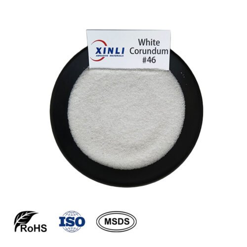 white corundum#46 White fused alumina grits #46