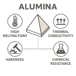 White Fused Alumina White Corundum 2 Alumina properties infographic