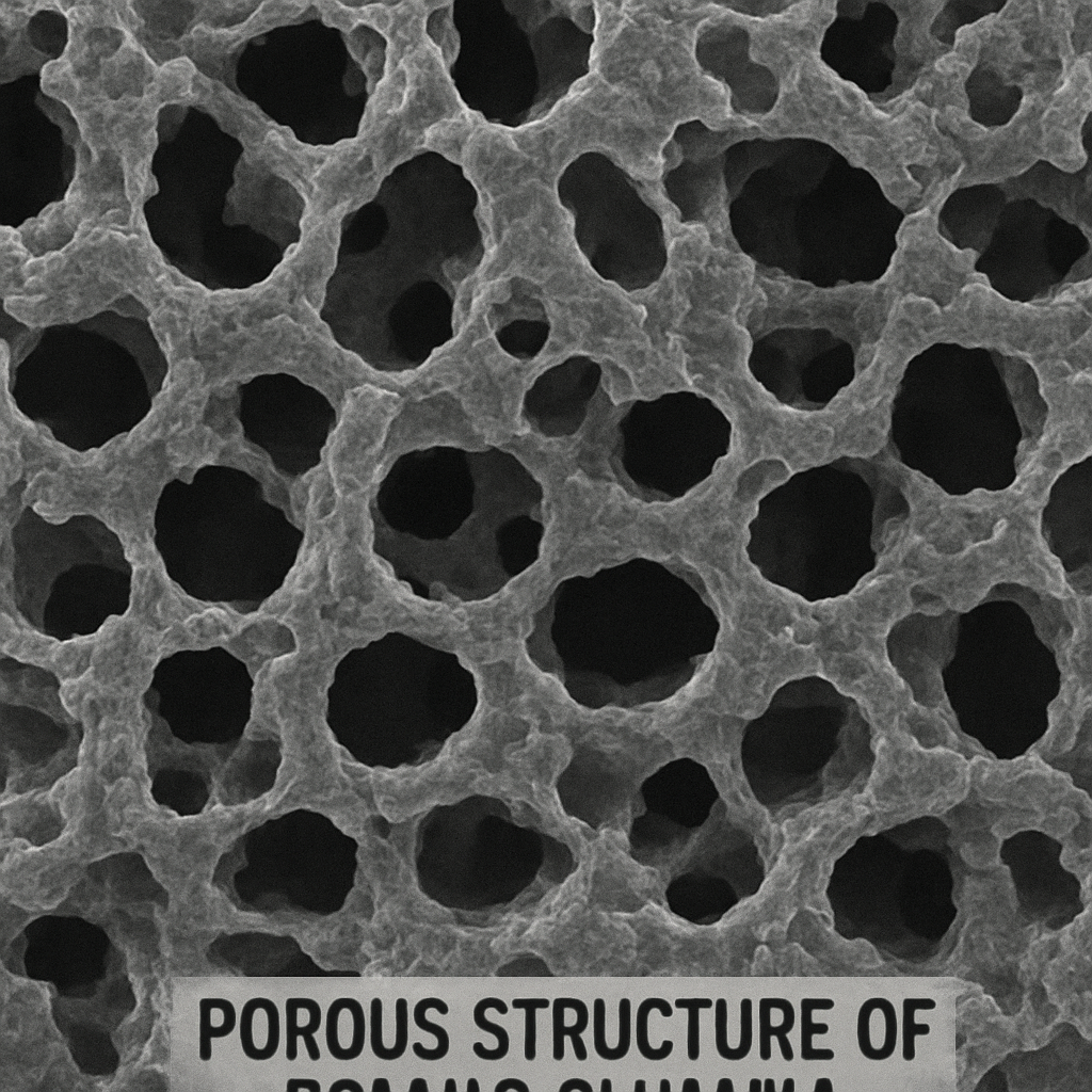 Porous Structure of Gamma Alumina