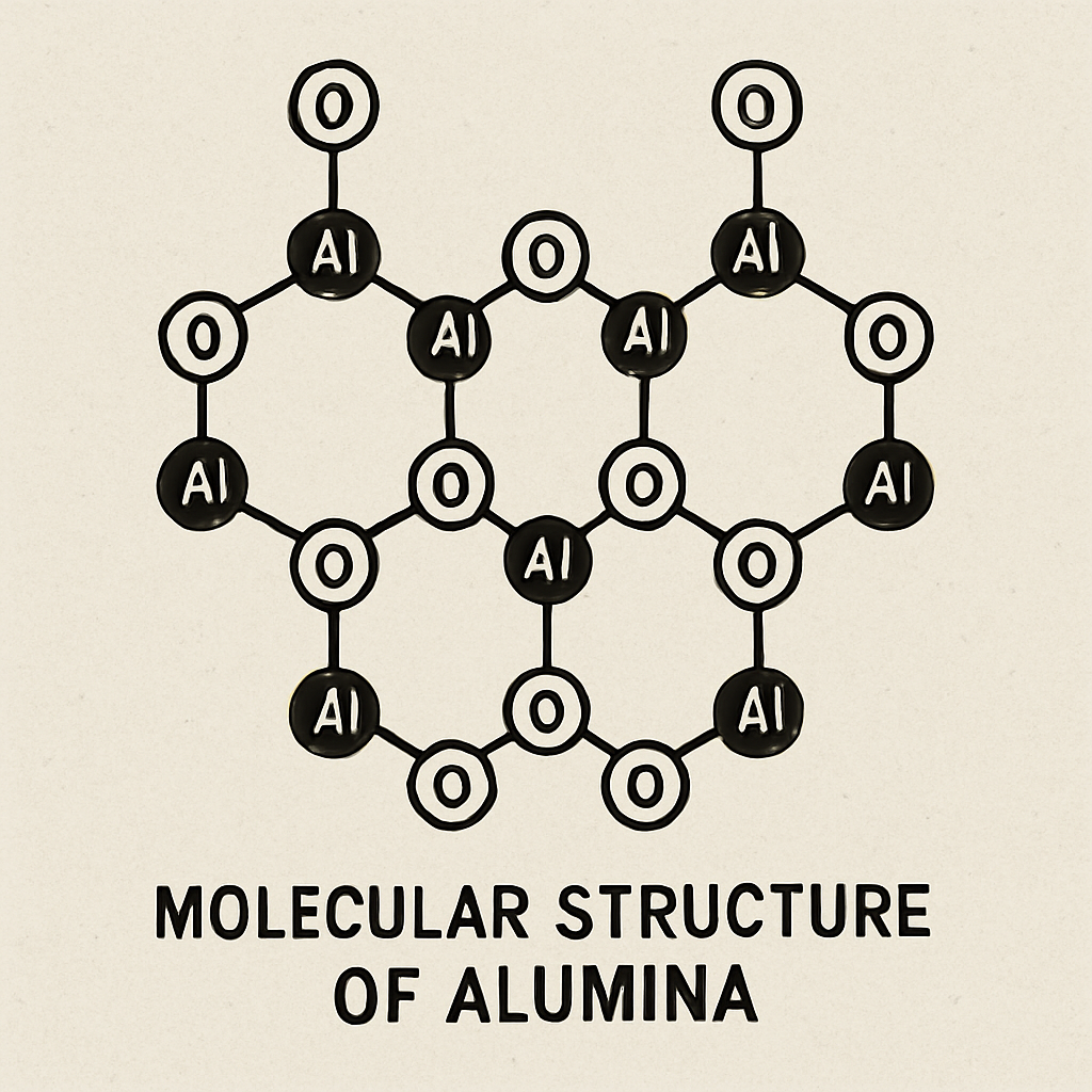 Molecular Structure of Alumina
