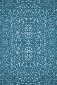 Illustration of Corundum's Atomic Lattice