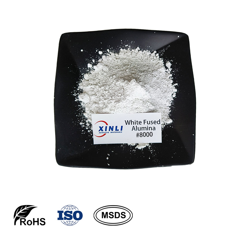 White Fused Alumina White Corundum 7 Low Sodium WFA Micro Powder #8000 (Na₂O ≤ 0.10%)