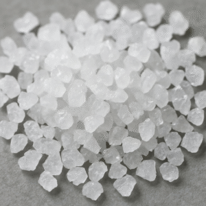 Image of white fused alumina crystals