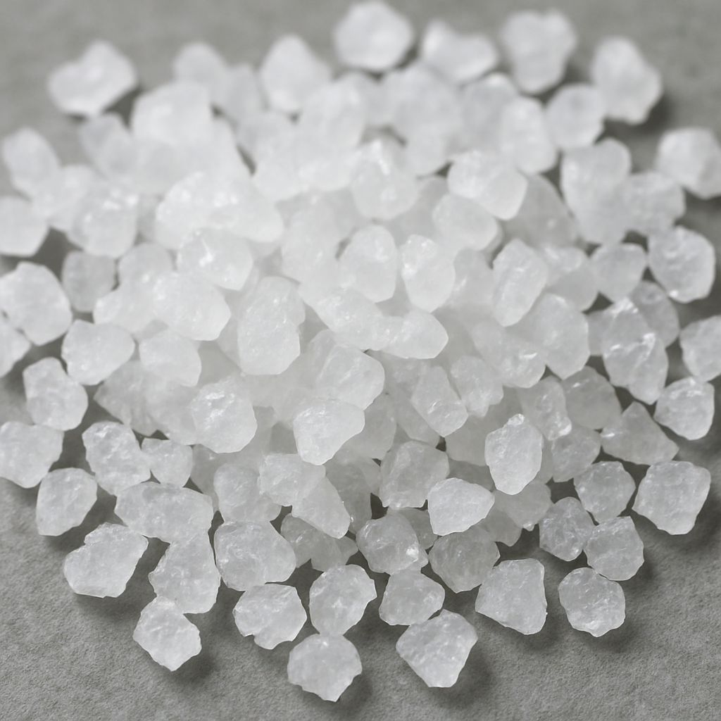 Image of white fused alumina crystals