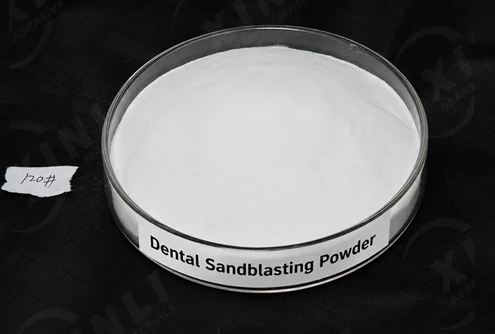 White Fused Alumina White Corundum 1 White Aluminum Oxide Micron Powder for Dental Sandblasting