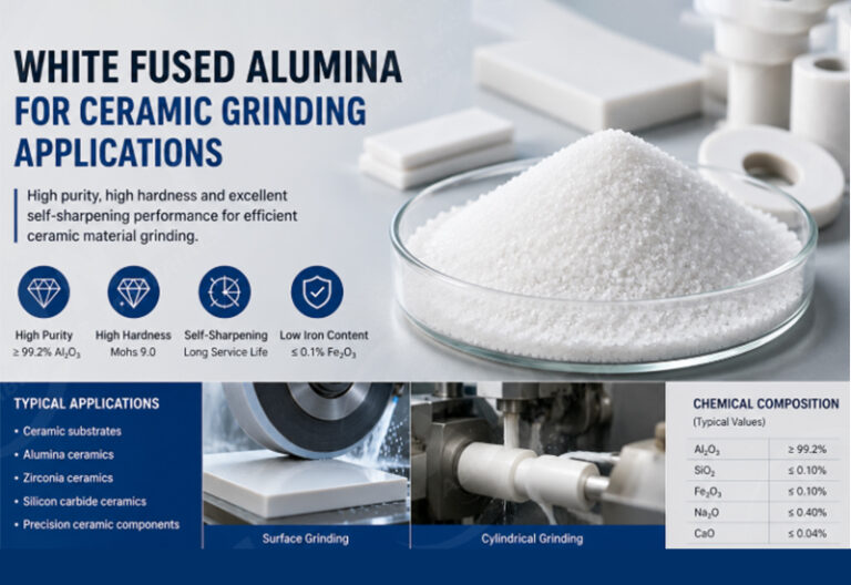 White Fused Alumina White Corundum 10 White Fused Alumina Grain