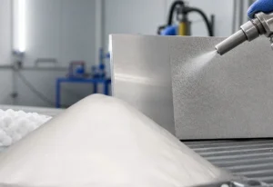 Alúmina fundida branca para a preparación da superficie antes do revestimento