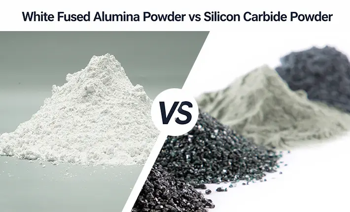 White Fused Alumina Powder vs Silicon Carbide Powder